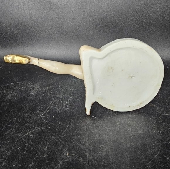 Vintage‎ porcelain resting ballerina reading musical notes - Picture 5 of 7